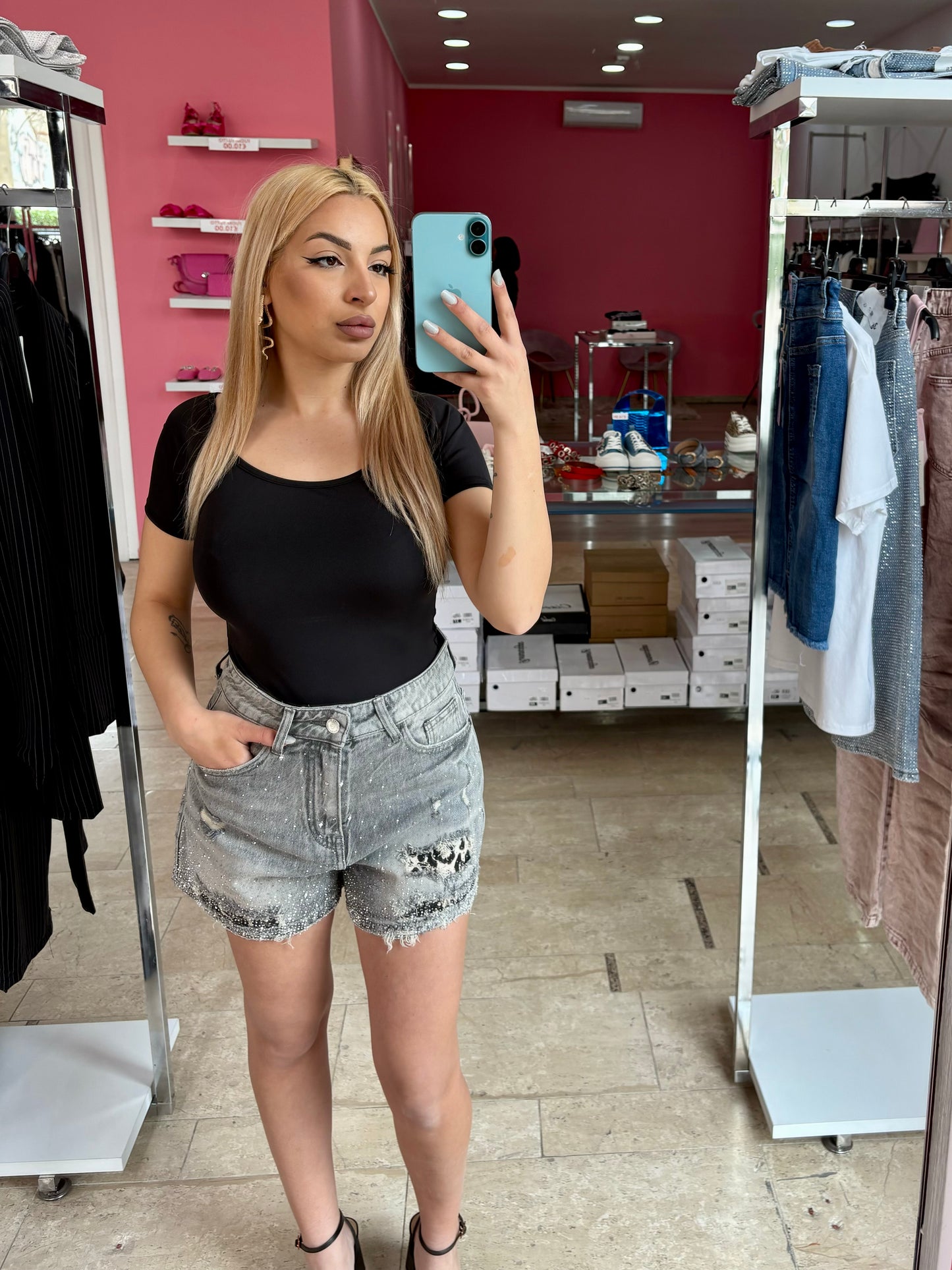 SHORTS SWAROVSKI