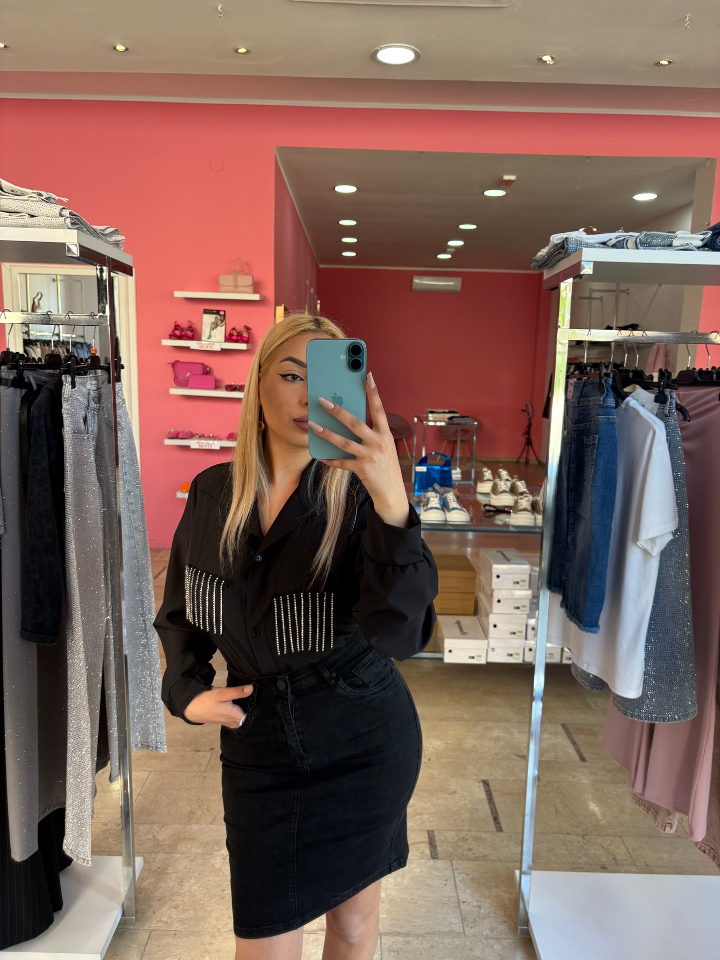 GONNA IN JEANS