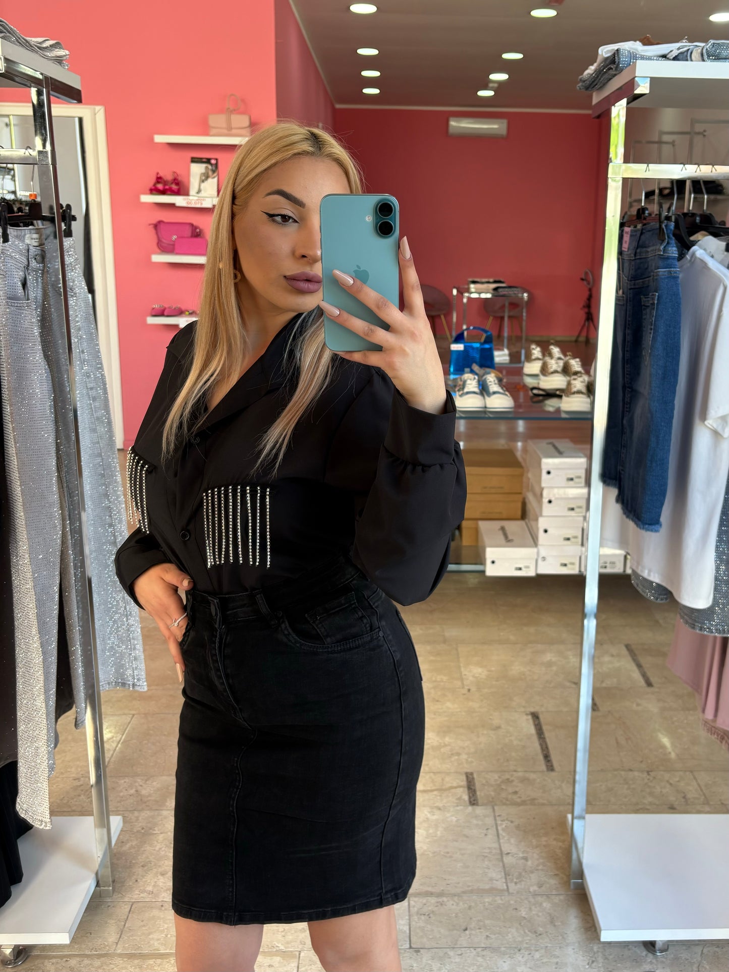 GONNA IN JEANS