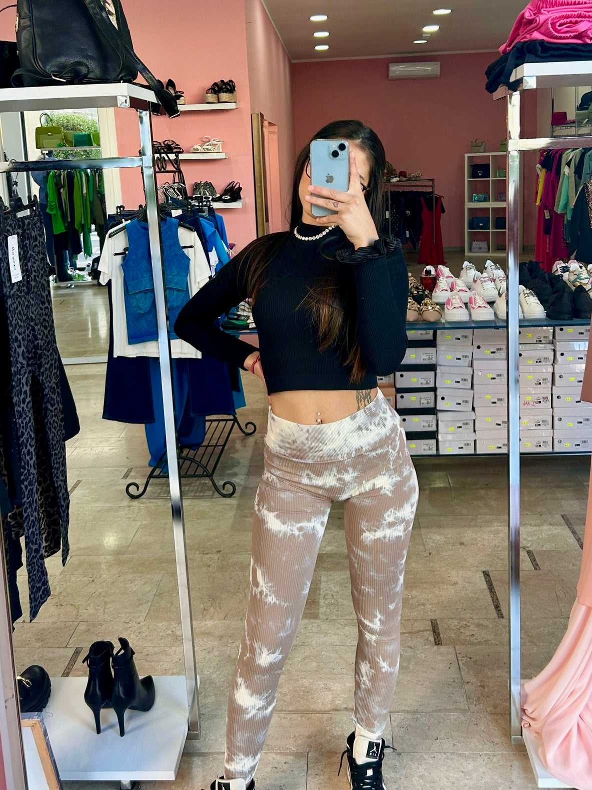 Leggings marble